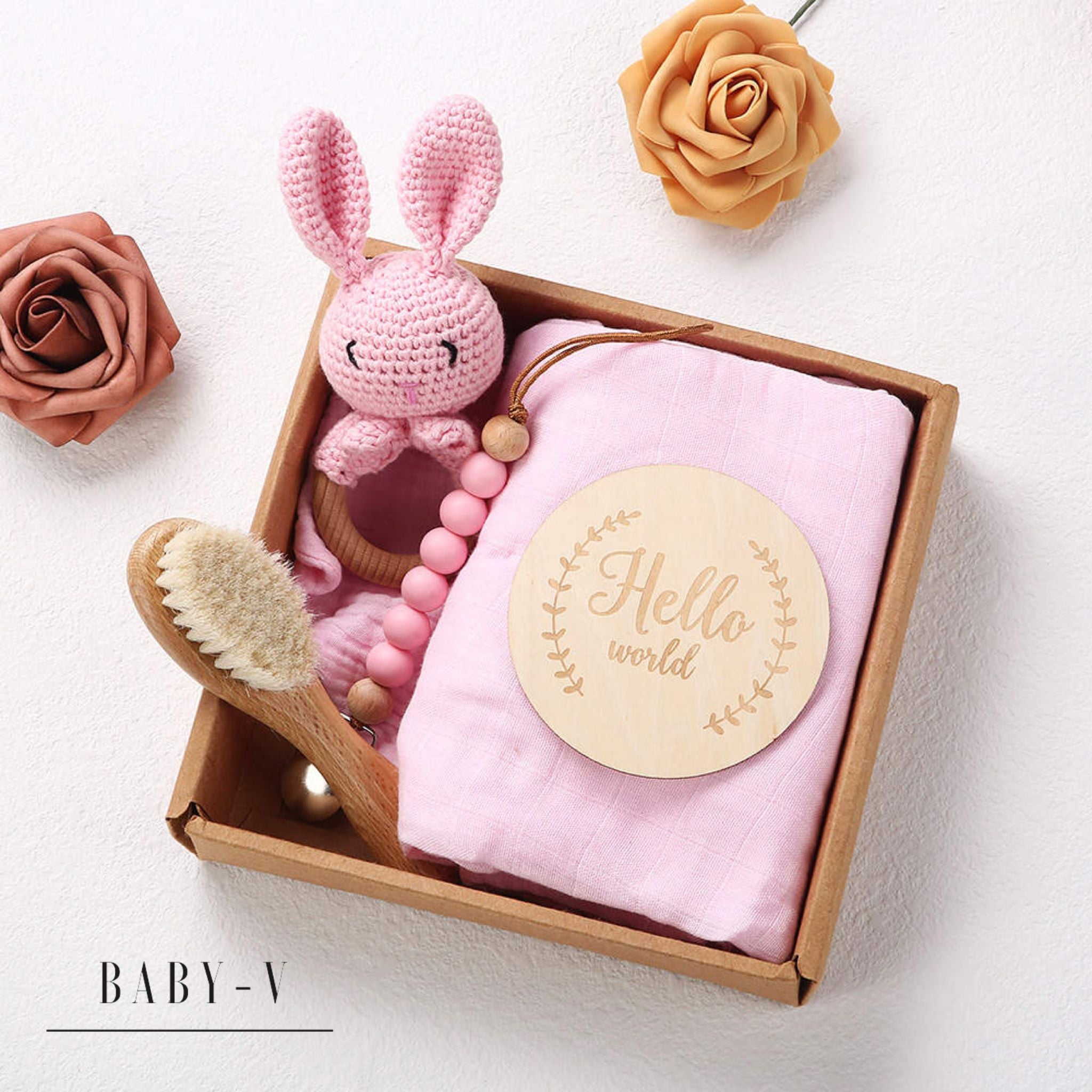 Kraamcadeau roze
